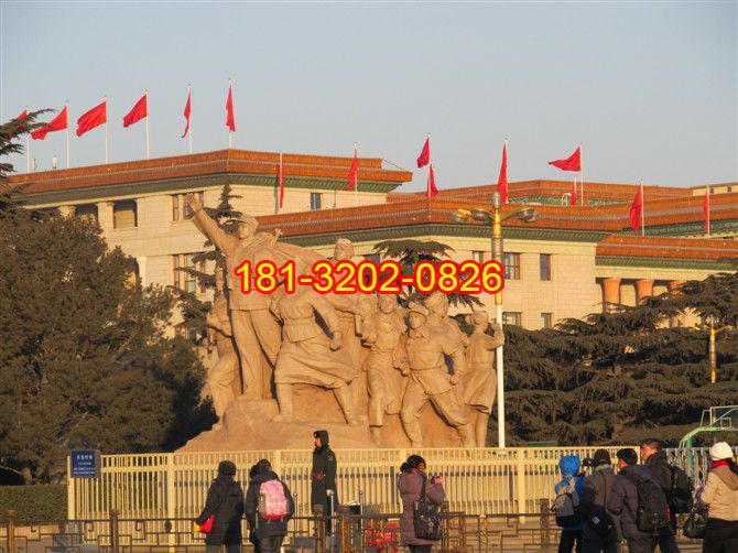 紅軍石雕，廣場(chǎng)景觀石雕 (2)